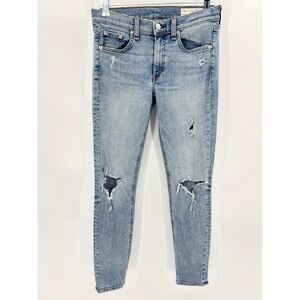 RAG & BONE Ankle Skinny Distressed Destroyed Knee Jeans Size 27